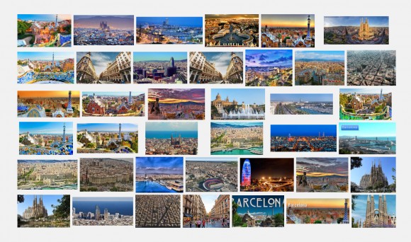 Barcelona según Google Images. Image vía Google Images