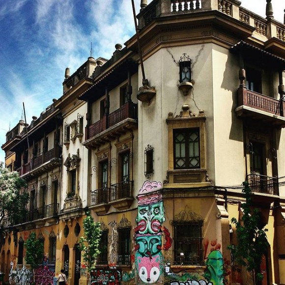 Calle Catedral. Cortesía Barrio Brasil en Instagram