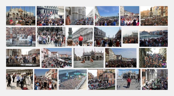 Turistas en Venecia. Image vía Google Images