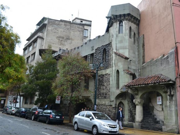 Casa Taller de Luciano Kulczewski en Barrio Lastarria. © Santiago Kul