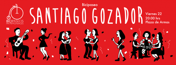 Afiche Santiago Gozador