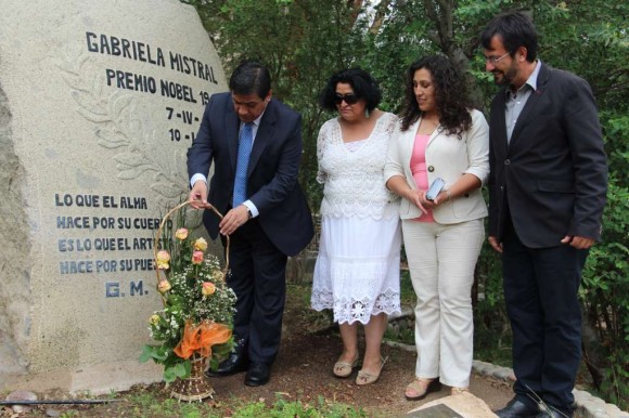 Sepulcro de Gabriela Mistral en Montegrande. © Ministerio de Bienes Nacionales