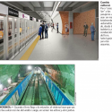metro de santiago puertas estaciones lineas 3 y 6
