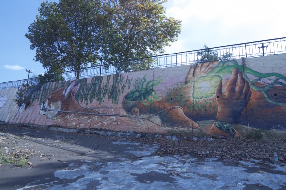 Mural de Chaquipunk © Plataforma Urbana