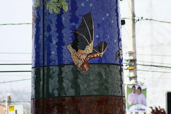 Mural de Mosaicos Puente Alto. Cortesía Valeria Merino