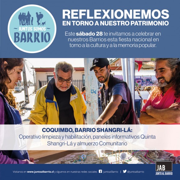 Junto al Barrio Dia del Patrimonio 2016 Coquimbo