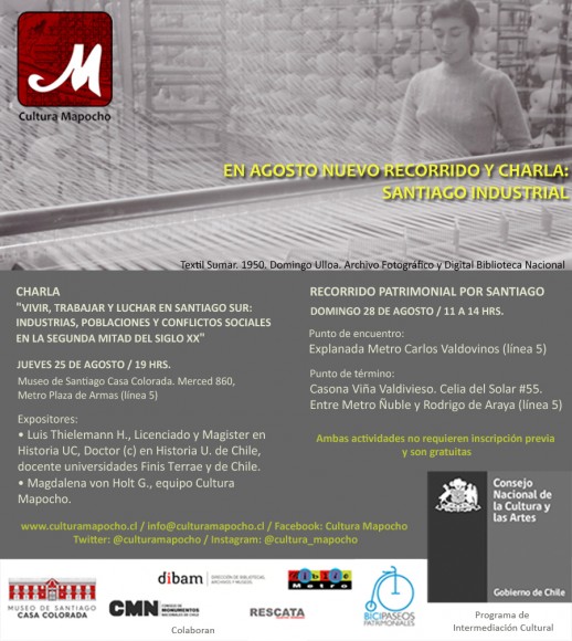 Flyer Santiago Industrial_Cultura Mapocho