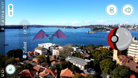 Pokémon Go. Bahía de Sidney, Australia © Flickr Usuario: Ryan Tracey. Licencia CC BY-SA 2.0