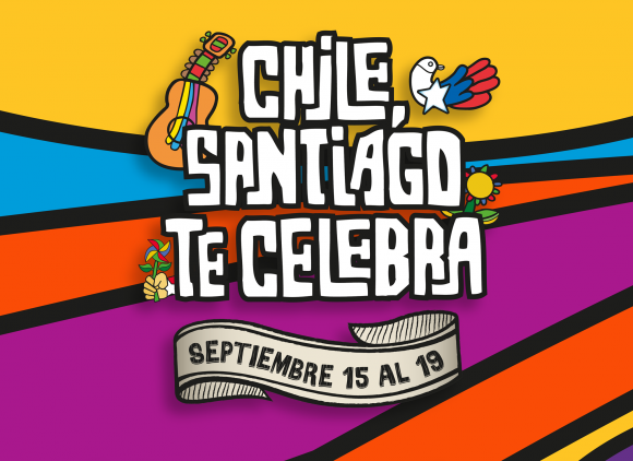 Afiche Chile Santiago te celebra