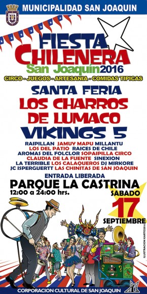 Fiestas Patrias 2016 Fondas San Joaquin