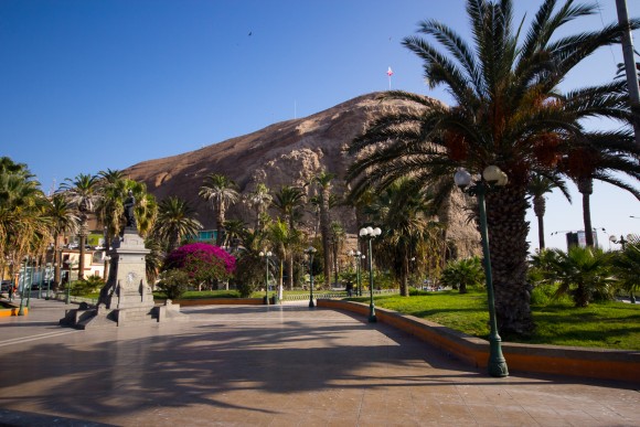 Plaza Vicuña Mackena, Arica. 