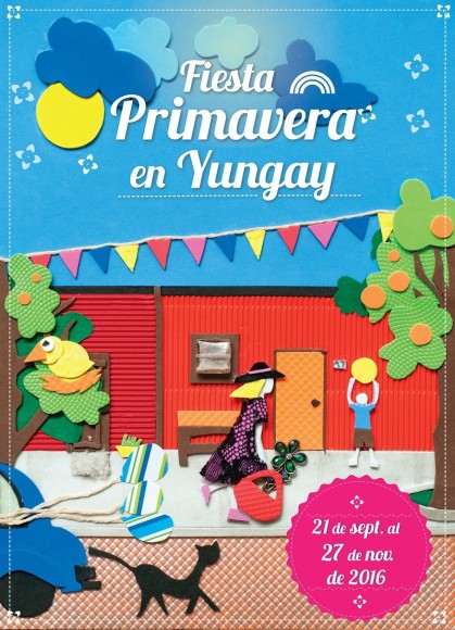 Afiche Fiesta de la Primavera 2016