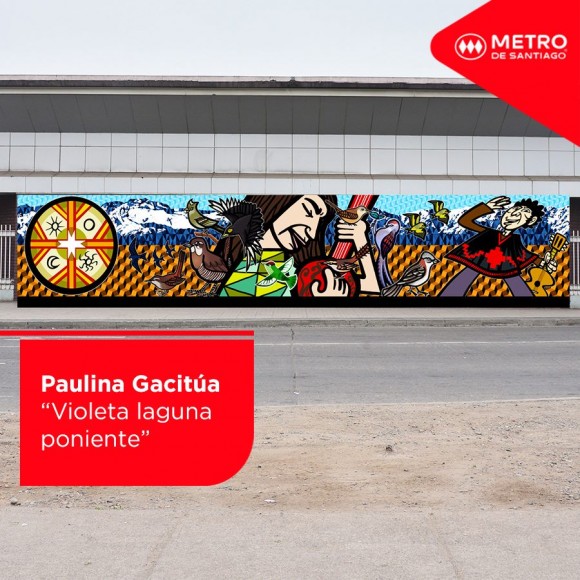 Paulina Gacitua Violeta Laguna Poniente San Pablo Metro de Santiago