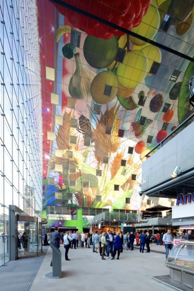 Markthal Rotterdam por MVRDV. Imagen © Nico Saieh