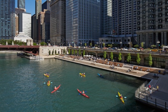 “Chicago Riverwalk”, Chicago, EE.UU. © Kate Joyce Studios