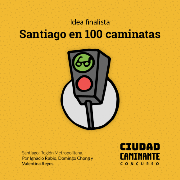 Concurso Ciudad Caminante Santiago en 100 caminatas