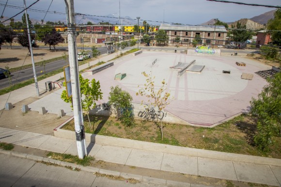 skatepark Valle de la Luna. Fuente: Quilicura Participa