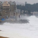 Marejadas afectan a borde costero de Vina Del Mar. 29/01/2017