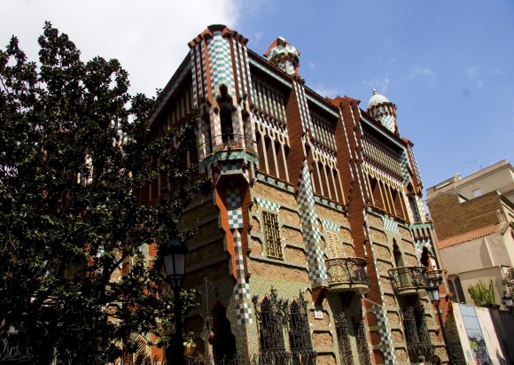 Casa Vicens. Image Eric Huang Flickr, bajo licencia CC BY-ND 2.0