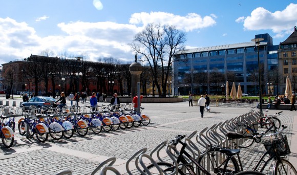 Bicicletas publicas Oslo Flickr usuario xiquinhosilva Licencia CC BY 2.0