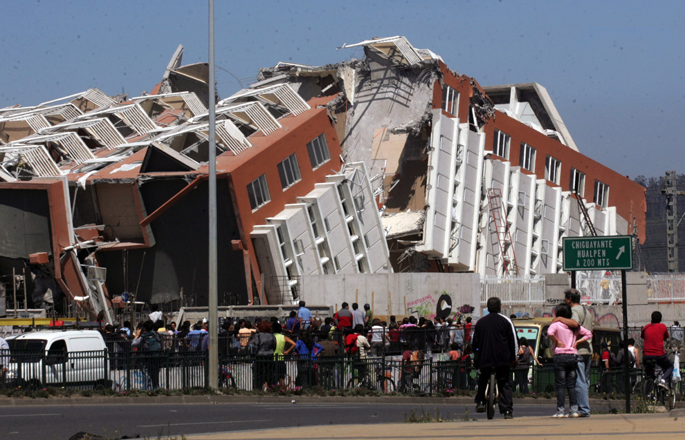 Una postal del terremoto - Concepción (AP Photo)