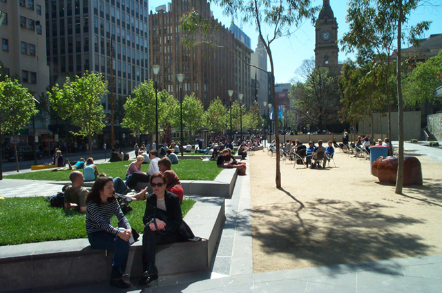 Melbourne City Square, Australia.