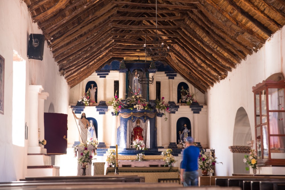 Altar de la Iglesia San Pedro de Atacama