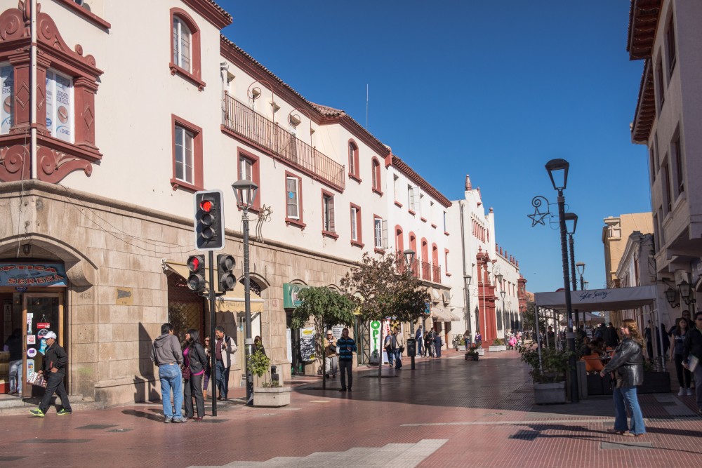 Calles del Centro Histórico de La Serena.