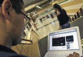 Wifi en Metro de Santiago