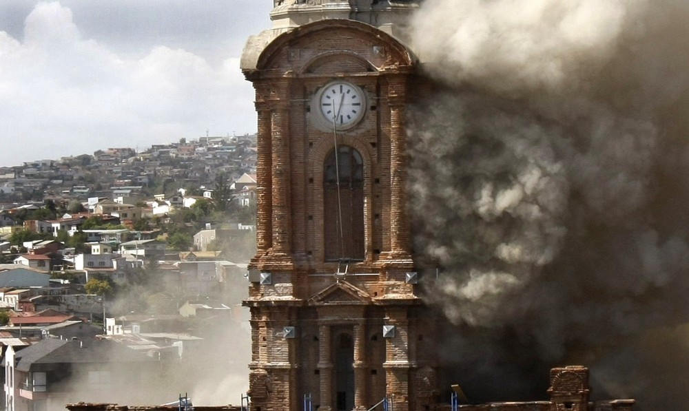 Iglesia de San Francisco, Valparaíso, Chile. Imagen © Vía Yoparticipo.wordpress.com