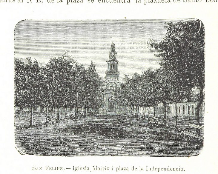 Plaza e Iglesia Matriz, San Felipe.