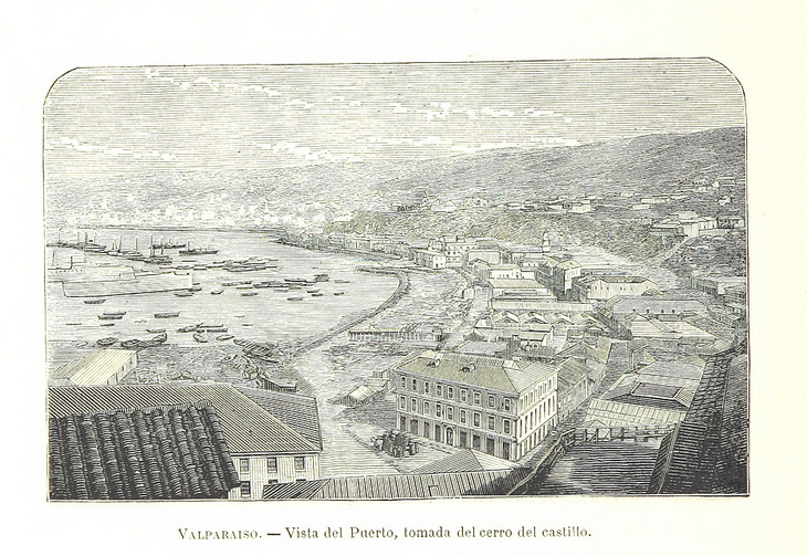 Valparaíso desde el Cerro Castillo