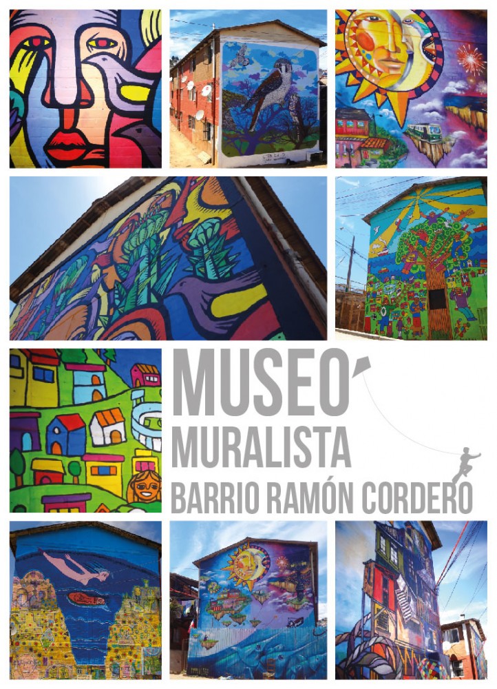 Museo Muralista Barrio Ramón Cordero, Playa Ancha, Valparaíso.