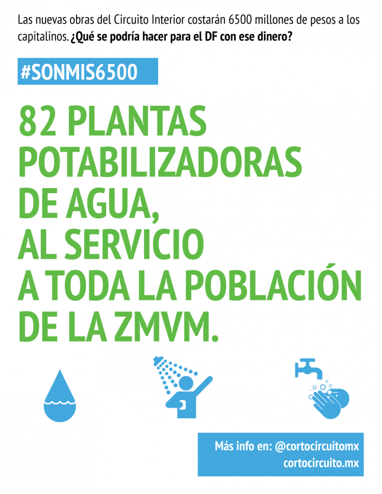 #sonmis6500 agua potable