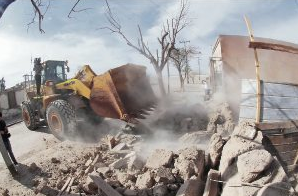 demolición viviendas Huara