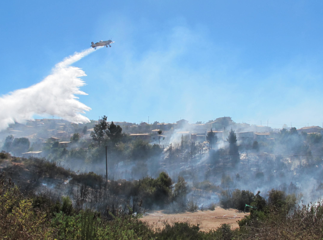 incendio forestal Valparaíso