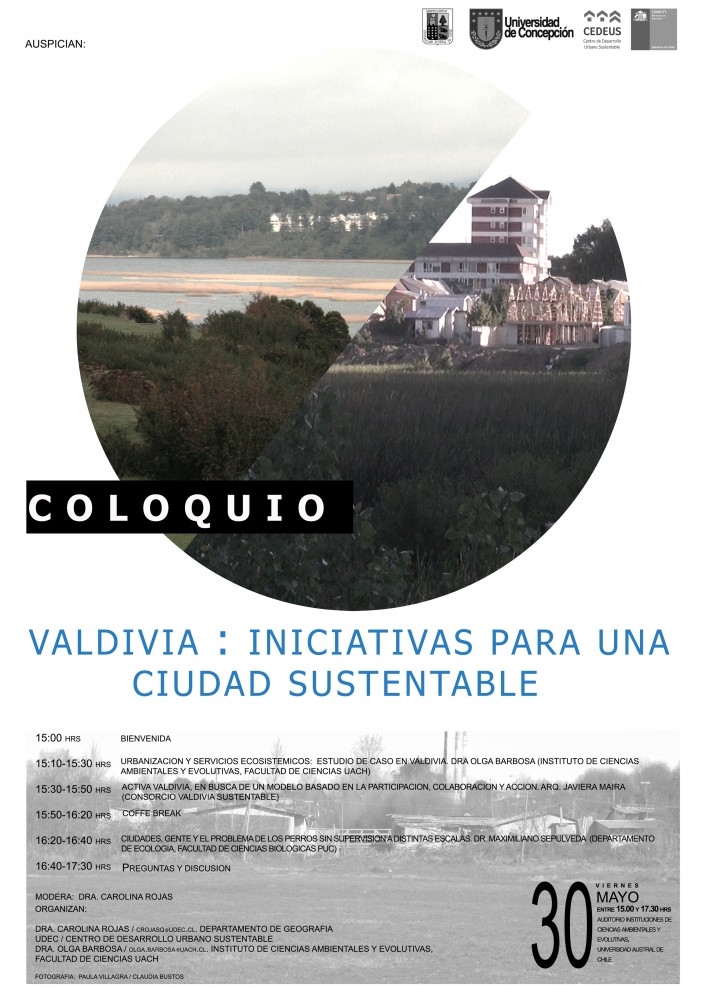 Coloquio: "Valdivia, iniciativas para una ciudad sustentable"
