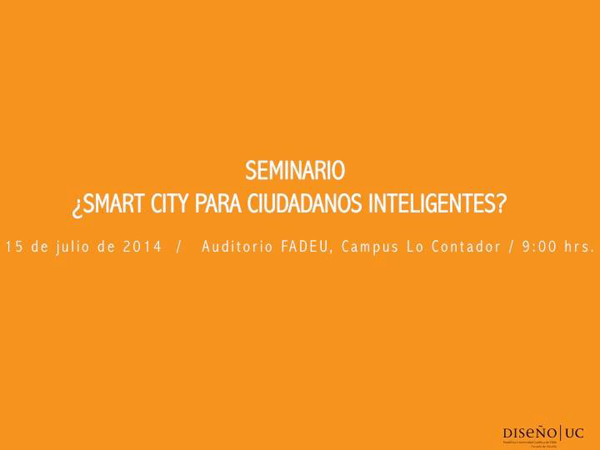 Seminario Smart Cities