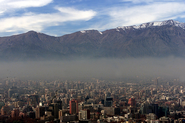 Contaminación Santiago de Chile