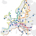 EuroVelo Mapa