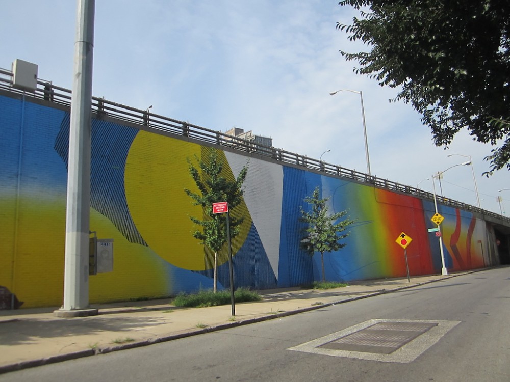 "Dumbo Walls" de  Two Trees Management Co. © NYCDOT