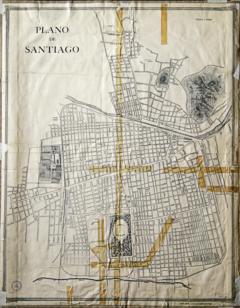 Plano de Santiago