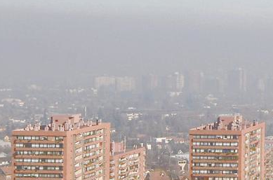 Contaminación ambiental Santiago