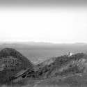Observatorio Manuel Foster - Vista general al Cerro San Cristóbal con observatorio Manuel Foster. Archivo Parque Metropolitano. Cortesía Lugares de Ciencia
