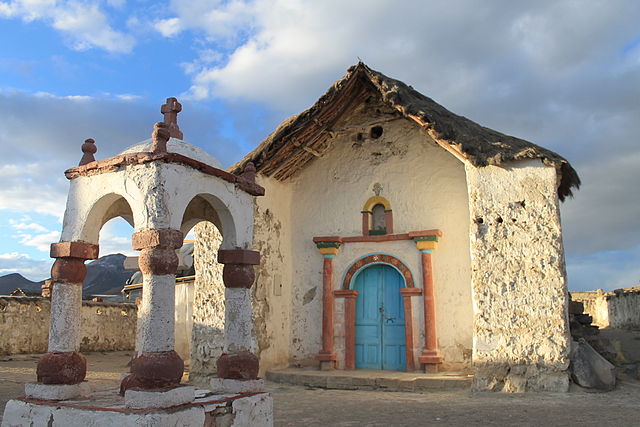 7 Lugar Wiki Loves Monuments Chile 2013. "Fachada Iglesia de Parinacota" © Chris malebran