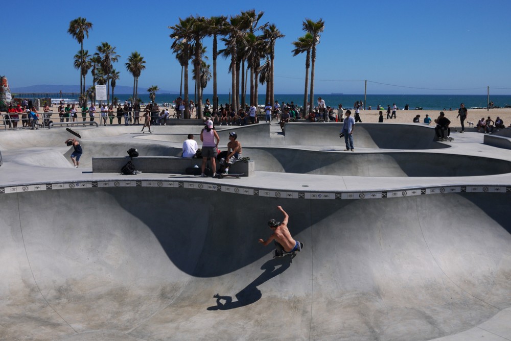 11. Venice Skatepark California EE.UU. por Happy Sleepy Flickr