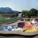 Skatepark Sundial en Lugano, Suiza. Fuente: Zuk Club (Facebook).