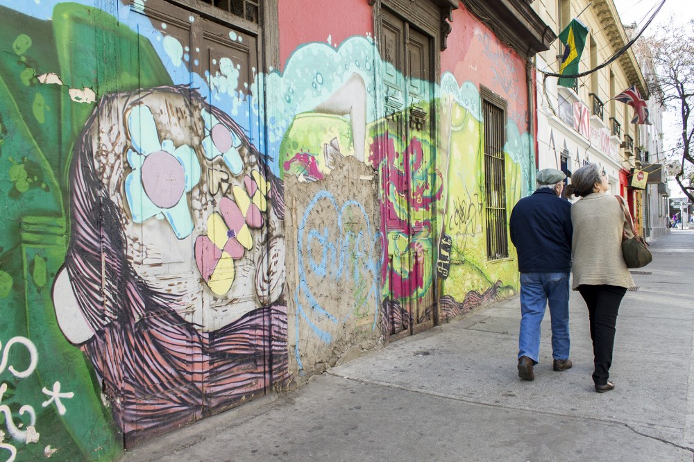 Murales en Barrio Bellavista 2 © Andrea Manuschevich para Plataforma Urbana