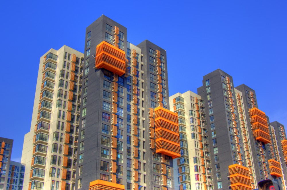 Desarrollo inmobiliario en Tianjin, China. Image © Jakob Montrasio [Flickr CC]