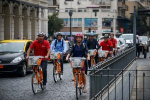 inauguracion bicicletas publicas comuna santiago